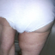 One of our users records his large wife taking a shit in her panties. Her panties are pulled down to show off the mess left on her ass and the clump of shit in her panties. About 3.5 minutes.